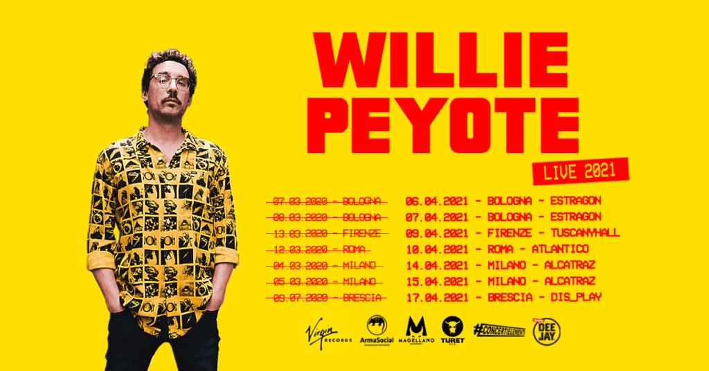 willie peyote tour