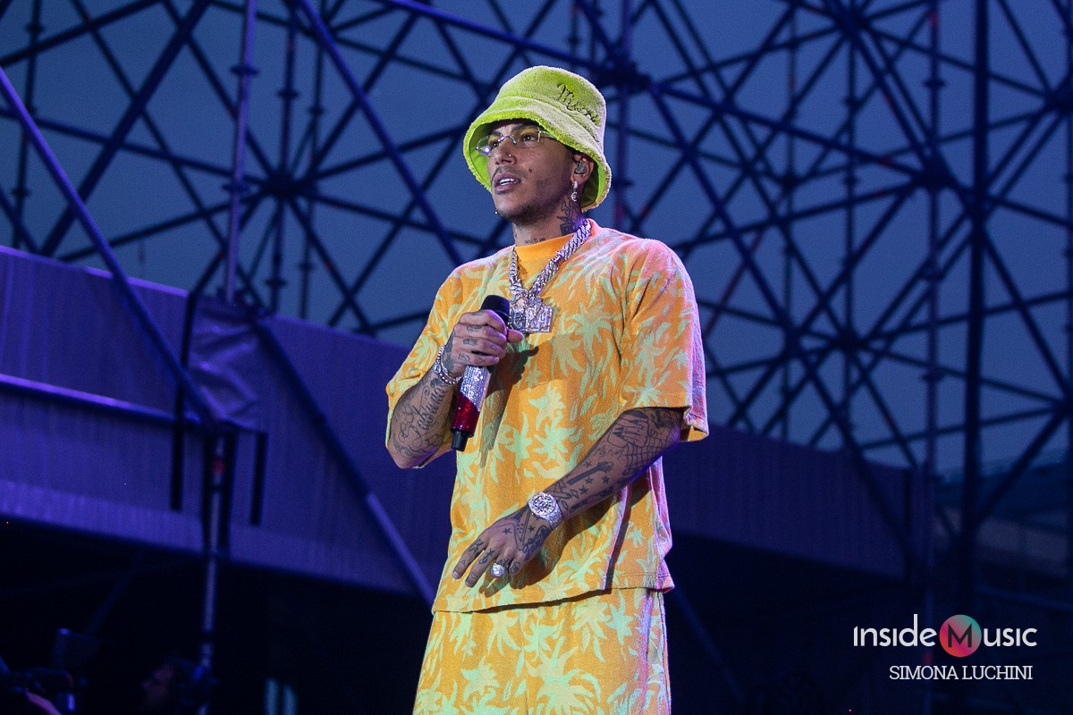 Sfera Ebbasta Summer Tour: la photogallery di Bergamo